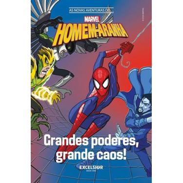 Imagem de As novas aventuras do homem aranha   grandes poderes, grande caos! - B