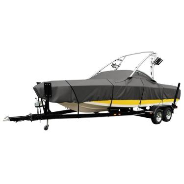 Imagem de Classic Accessories Capa para barco StormPro Heavy-Duty Ski & Wakeboard Tower, serve para barcos de 5 a 5,8 m de comprimento, largura do feixe até 259 cm de largura