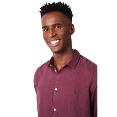 Imagem de Camisa Ml Linho Tinturado Reserva-Masculino