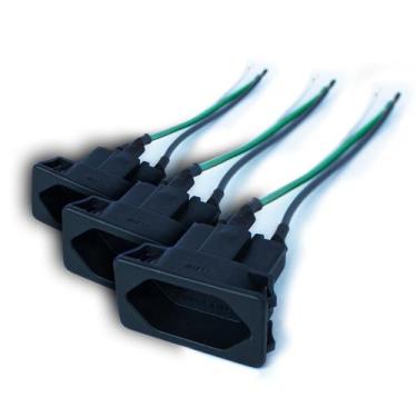 Imagem de Kit 3 Tomadas de embutir para Painel 20a TPA2-3 Margirius