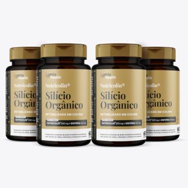 Imagem de Kit 4x - Silício Orgânico - 60 cápsulas - Omix