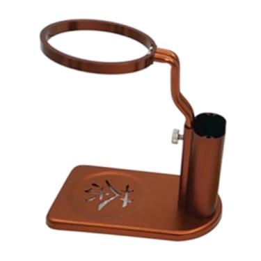 Imagem de Bothyi Tea Filtro de copo do suporte do filtro de café Altura de altura de alumínio, Vermelho Marrom