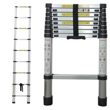 Imagem de Escada Alumínio Telescópica 2.6 m 9 Degraus - Multifuncional