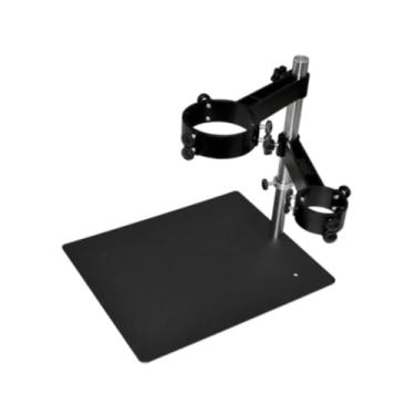 Imagem de WeiLaiKeQi 850 Máquina de ar quente fixador de soldagem soldagem auxiliar de 360 ​​graus girando o rack de máquina de ar quente para reparo de oficina para