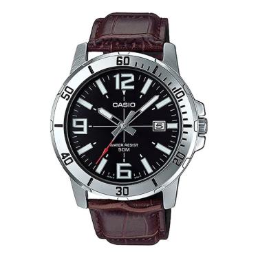 Imagem de Relógio Casio Masculino Analógico Prata MTP-VD01L-1BVUDF