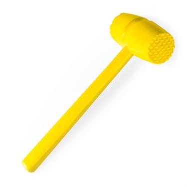Imagem de Martelo de plástico amaciador de carne, suaviza carnes com facilidade, amaciador de carne e aves, martelo de carne dupla face para amaciar frango, carne bovina, porco e batatas. (Amarelo)