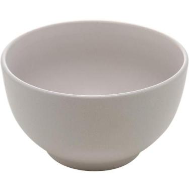 Imagem de Kit 25 Cumbucas de Cerâmica Bege Cronus Lyor 680ml Restaurantes Servir