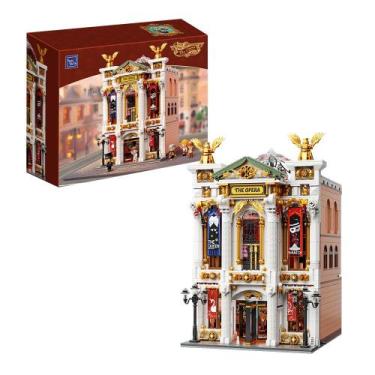 Imagem de Conjunto de construção PANTASY Vintage European Grand Theatre com cand
