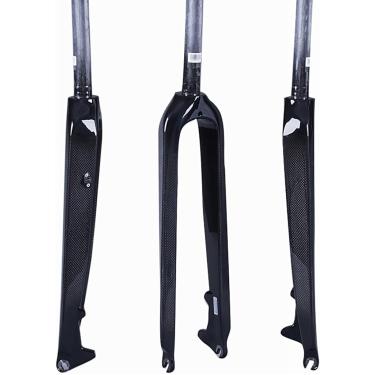 Imagem de Garfo Dianteiro Rígido Para Mountain Bike Tubo Reto Garfo De Fibra De Carbono Acessórios Para Bicicleta 26 Ih 27.5 Ih 29 Ih, Glossy, 27.5inch