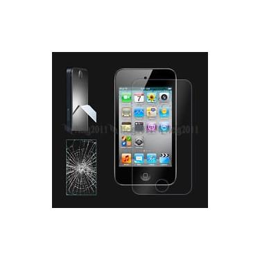 Imagem de Película protetora de tela de vidro temperado premium eTech Collection 3 peças para Apple iPod Touch 4ª geração (0,3 mm) 9H de dureza com revestimento oleofóbico