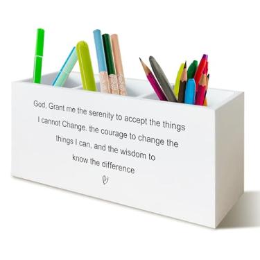 Imagem de UNCDLV Organizador de mesa, suporte de lápis para escritório, escola, dormitório e penteadeira, acessórios de mesa, suporte de pincel de maquiagem 859