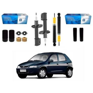 Imagem de Kit amortecedor dianteiro traseiro original chevrolet celta 1.4 2003 a
