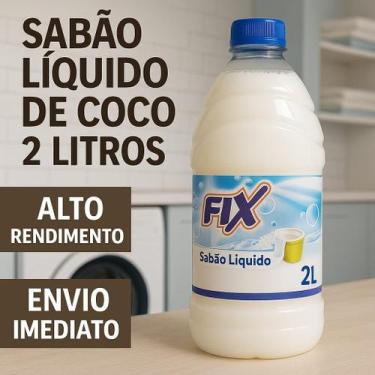 Imagem de Sabão Liquido 2 Litros COCO Roupas Delicadas Envio Imedaito - fix