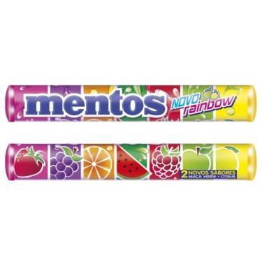 Imagem de Bala mentos sabores Rainbow