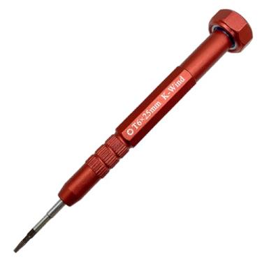 Imagem de Chave de fenda Torx T6, chave de fenda de precisão compatível com substituição de bateria de laptop e computador, magnética, leve, aço S2, tampa de giro suave, aderência antiderrapante
