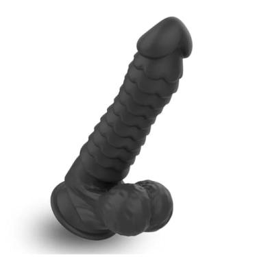 Imagem de Prótese Pênis Realístico Real Extreme Delon A 20,0 X 4,0 Cm Brinquedo Realístico com Ondulações