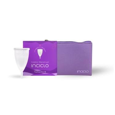 Imagem de Kit Coletor Menstrual Inciclo + Necessaire Neoprene - A (a partir de 30 anos ou com filhos)