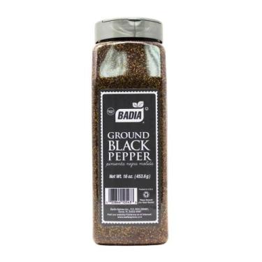 Imagem de Pimenta-Do-Reino Preta Moida - Pepper Ground Black 453.6 G - Badia Spi