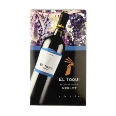 Imagem de Vinho El Toqui Merlot Bag in Box 2L - Casas Del Toqui