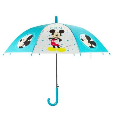 Imagem de Guarda Chuva Infantil Verde Mickey 68x80cm - Disney