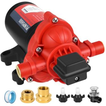 Imagem de Pumpoasis Bomba De 12 V, 3,5 Gpm-10 A-60 Psi, Resistente A Produtos Químicos E Corrosão, Compatível Com Roundup, Pressostato Diafragma Autoescorvante Para Pulverização Agrícola, Trailers, Barcos, Et