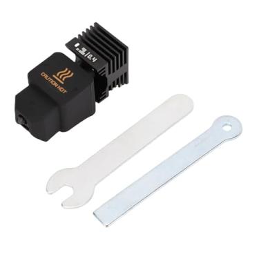 Imagem de Eujgoov Extrusora de Final de Extremidade Quente Upgrade de Alta Temperatura Endurecida Bico de Aço Com Manga de Silicone para Bambu Labh2d Combo A1 A1 Mini 3D Impressora (0,4 mm)