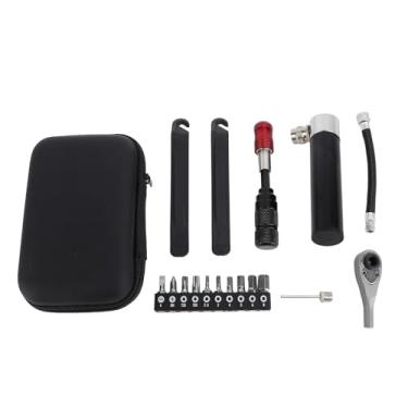 Imagem de Ratchet Wrench Set Multifuncional Socket Screwdriver Bit Tire Pry Bar Combo Tool Kit Durável para Reparação Automóvel