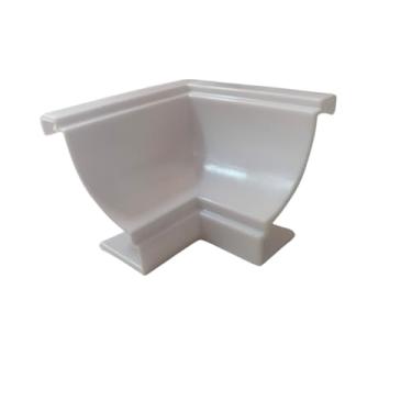Imagem de Cantoneira P/Moldura Forro PVC 10 Peças Interno BRANCO
