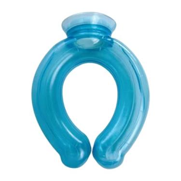 Imagem de KiBcsLic Tubo de resfriamento de pescoço em formato de U, bolsa de água quente, envoltório de resfriamento vestível para dirigir, Céu Azul