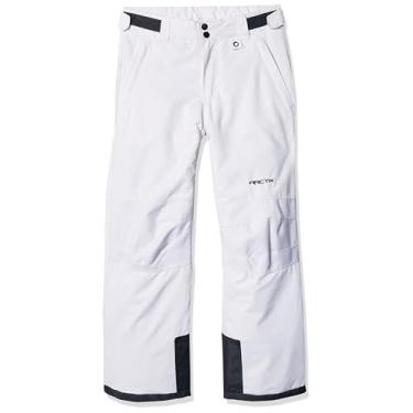 Imagem de Arctix Calças de neve infantis com joelhos e assento reforçados, Branco, X-Small Husky