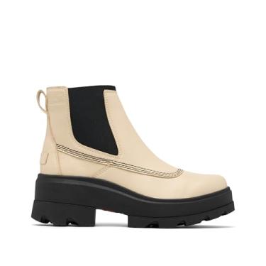 Imagem de Sorel Bota feminina Joan Frwd Chelsea, Cerâmica branqueada/preta, 40