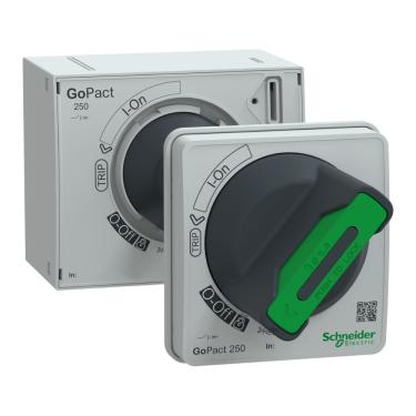 Imagem de Manopla Rotativa Prolongada 250mm IP54 GoPact MCCB 250 Cód. G25ROTE – Schneider