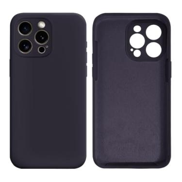 Imagem de Capinha Compativel com iPhone 15 Pro Max Com Proteção de Câmera em Silicone com Interior Aveludado