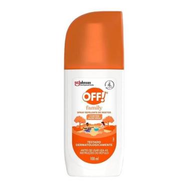 Imagem de Repelente de Insetos Off! Family Spray 100ml, 100ml