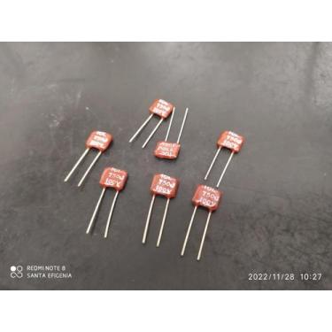 Imagem de 1x Capacitor Mica Prata 750pf/100v 5% Cm1 Icl