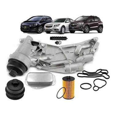 Imagem de RESFRIADOR DE OLEO COM SUPORTE GM SONIC 1.6 16v - MRMK