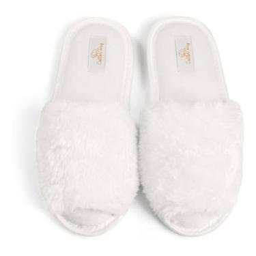 Imagem de Pantufa Chinelo Isa Cotton Day com Solado Antiderrapante e Antitérmico Conforto e Elegância para seus Passos (Off White, BR, Adulto, Faixa Numérico, 37, 38)