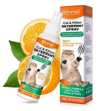 Imagem de Spray repelente para gatos AIQIUSHA 120 ml anti-xixi e anti-arranhões