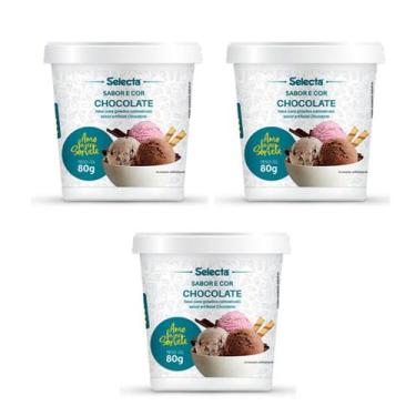 Imagem de 03 Base Sabor Fabricação Sorvetes Geladinhos Vários Sabores Alto Rendi