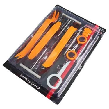 Imagem de Conjunto De Ferramentas Para Remoção De Painéis De Carro 12 Peças Plás