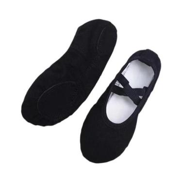 Imagem de Sapatilhas De Ballet Para Meninas E Meninos, Sola Macia De Lona, Chine