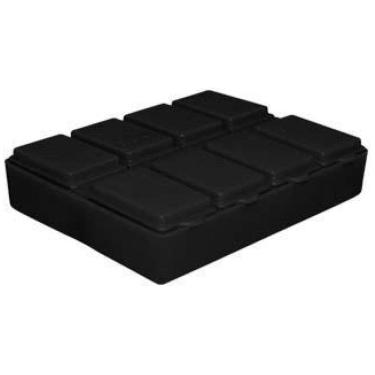 Imagem de Kit 4 Porta Comprimido Preto Plástico