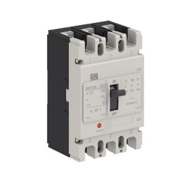 Imagem de Disjuntor Em Caixa Moldada Weg Dwp250L-225-3 225A 20Ka