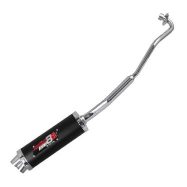 Imagem de Escapamento pro tork eight aço biz 125 2011/18, PRETO, Único