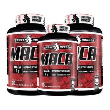 Imagem de Kit 3 Unidades Snake Dragon  Suplemento em Cápsulas 90 cada