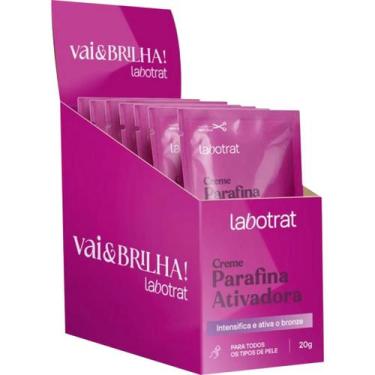 Imagem de Caixa com 12 Creme Parafina Ativadora Beterraba 20g Labotrat