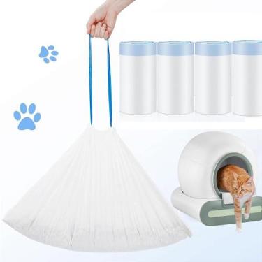 Imagem de Embalagem de 4 Sacos de Resíduos para Caixa de Areia Inteligente Newpe