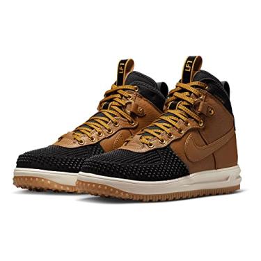 Imagem de Nike Lunar Force 1 Duckboot, tênis de basquete masculino, tamanho 39, Ale Brown Ale marrom preto dourado, 44