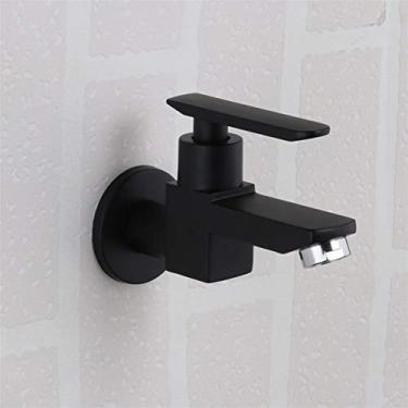 Imagem de Torneiras, torneira de pia de banheiro Platibrass embutida torneira de extensão de manípulo único, torneira de cozinha torneira montada na parede orifício único torneira de fogão apenas água fria G1 2