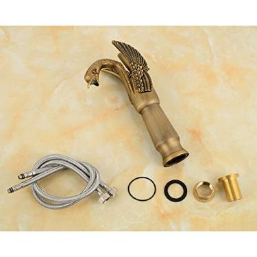 Imagem de Torneiras, torneiras de pia de banheiro torneiras de lavatório torneira de banheiro torneira misturadora de bacia de água quente e fria torneira misturadora de pia estilo guindaste/formiga/a